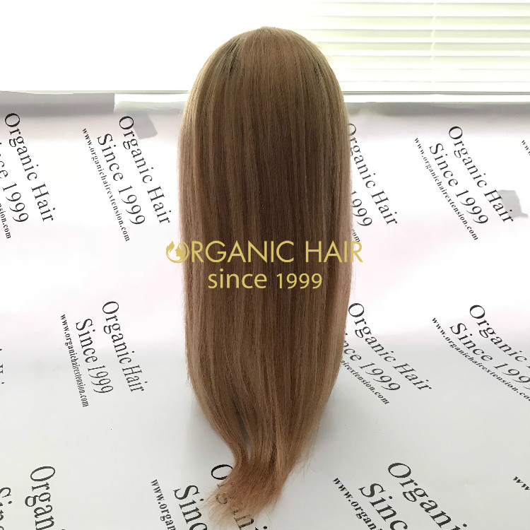 Why choose our Organic full lace wig-Champagne wig GT31